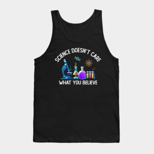 Funny Science Design Men Women Science Physic Chemistry Tank Top